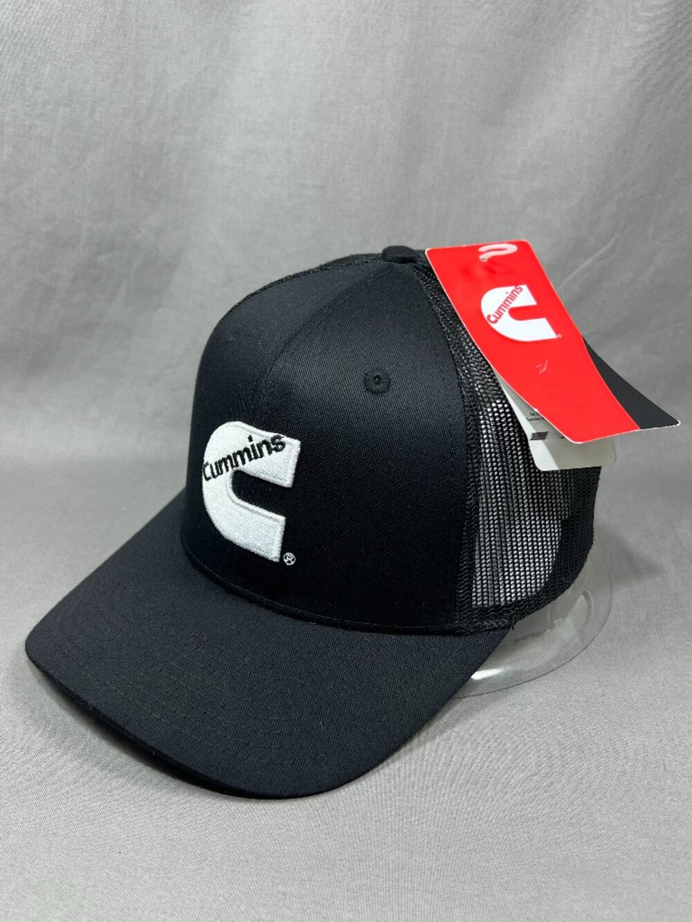 Cummins Engines Snapback Hat Black Trucker Mesh Diesel Workwear Equipment Mens